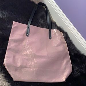 Metallic Pink Tote Bag